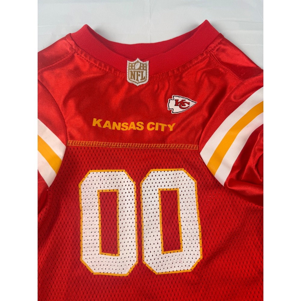 Kansas City Chiefs Dog Pet Jersey NFL Red Mesh Pet Shirt XL 00 Football Fan Gear - Picture 2 of 5